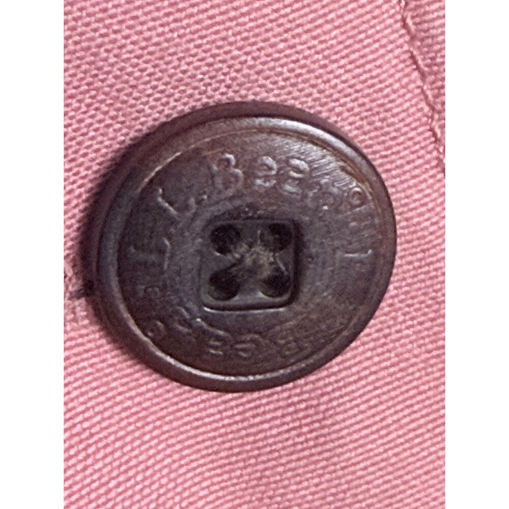 L.L. Bean Women's Chore Barn Coat Jacket Pink Rose XL Petite Brown Corduroy - Picture 6 of 12